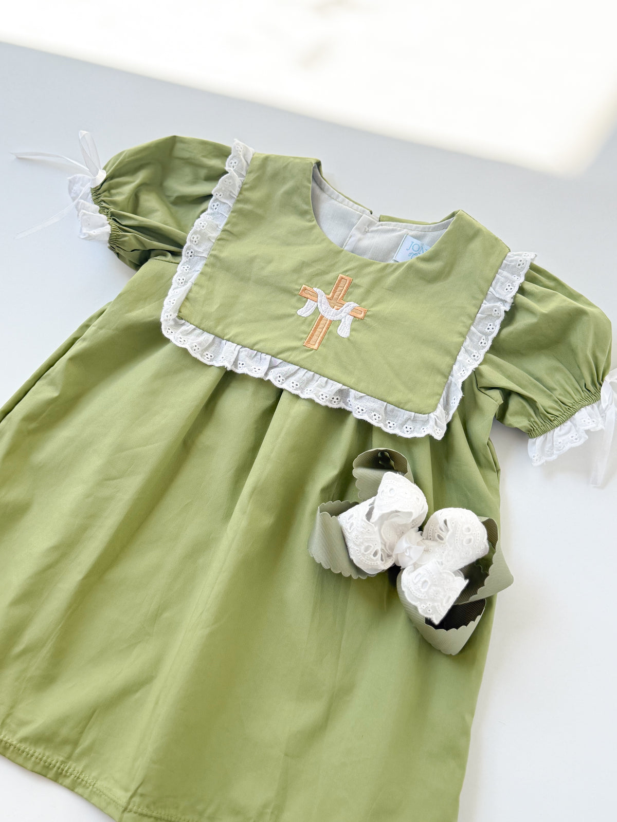 Fall Heirloom Cross Girl’s Dress