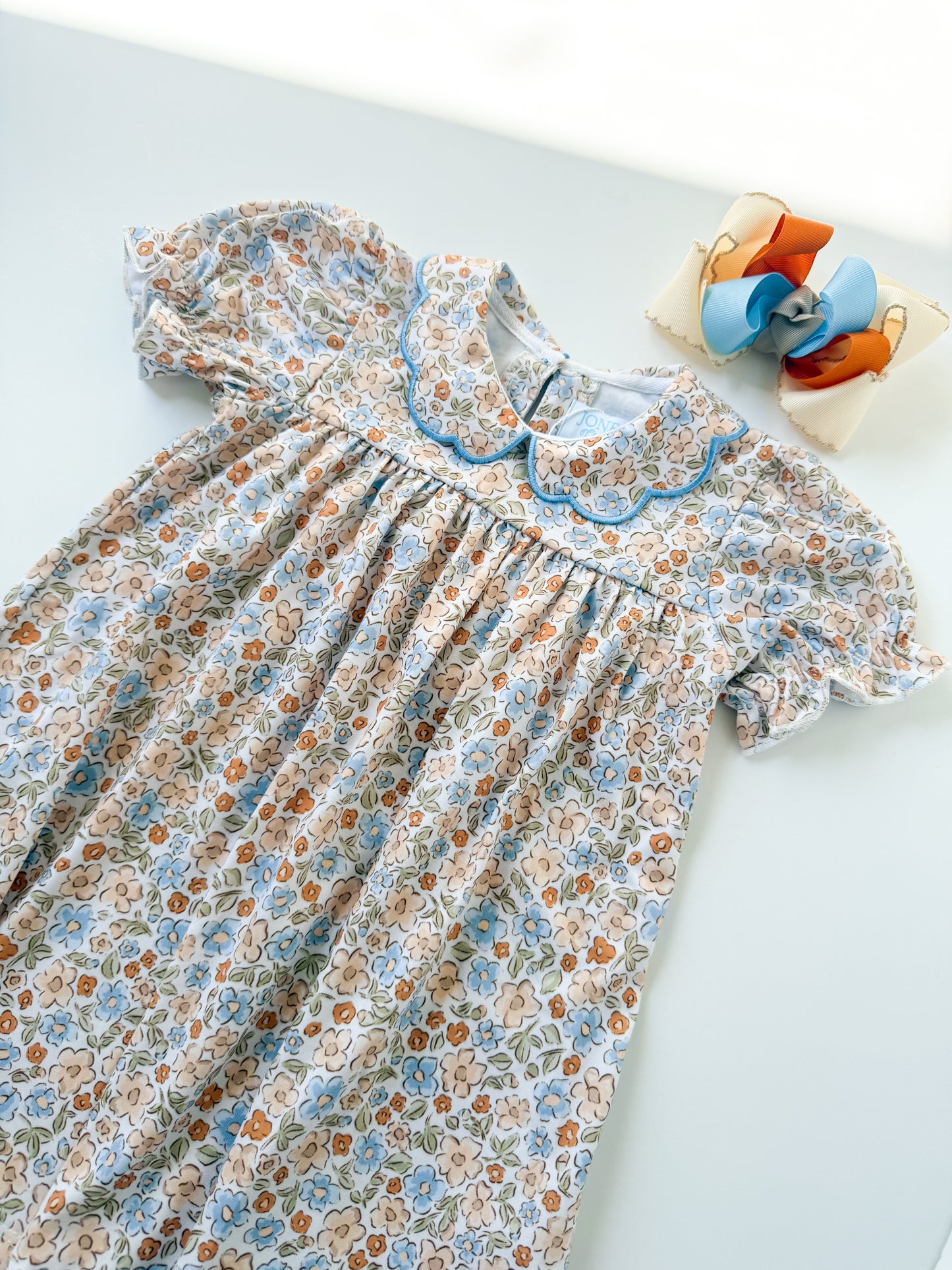 Fall Floral Girl’s Dress