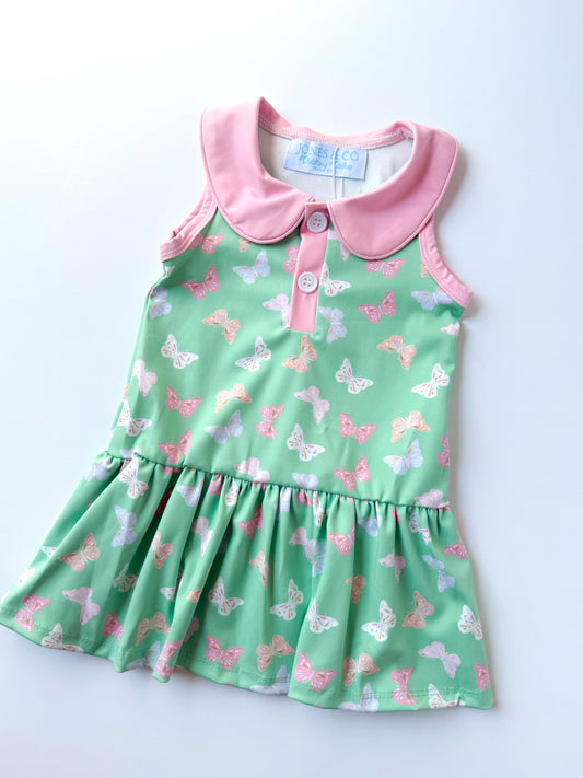 Jenny’s Butterfly Girl’s Athletic Dress