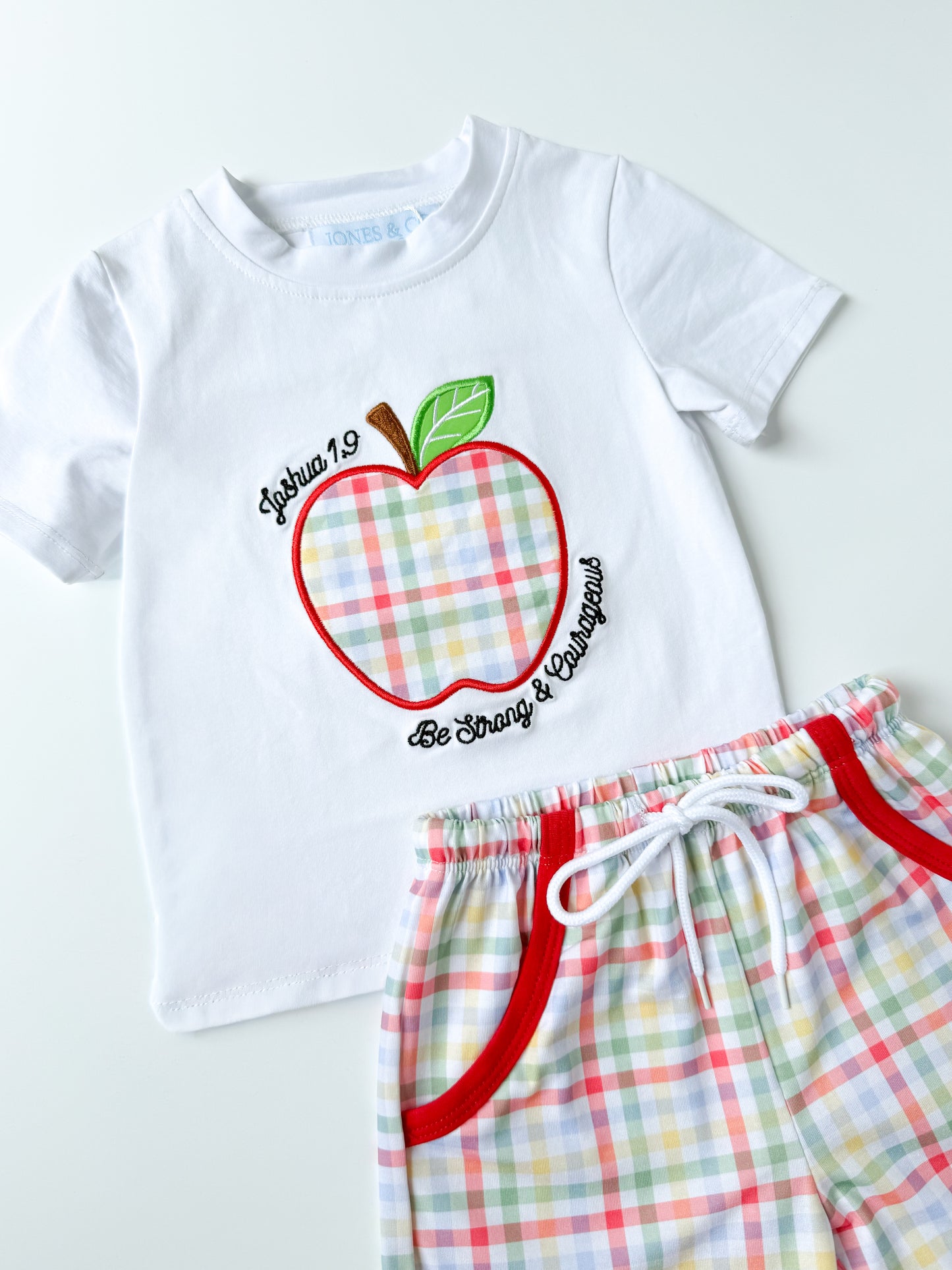 Be Strong & Courageous Boy’s Short Set