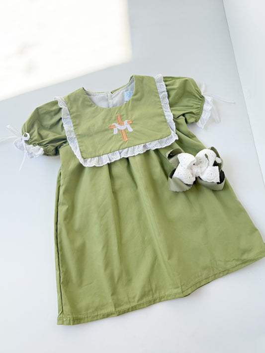 Fall Heirloom Cross Girl’s Dress