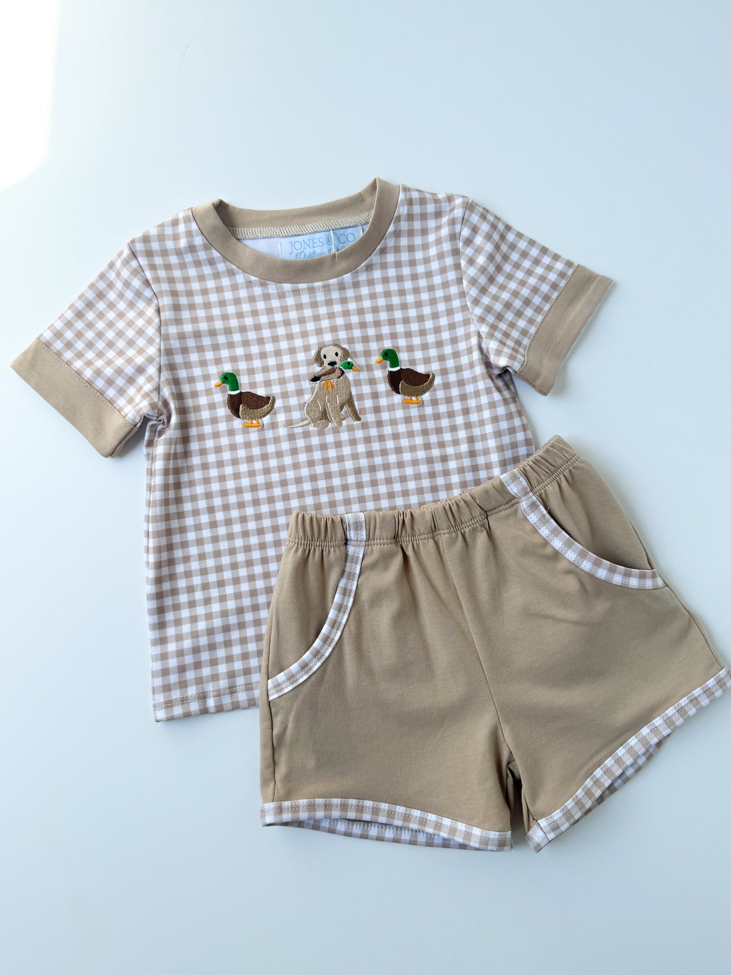 Man’s Best Friend Boy’s Short Set