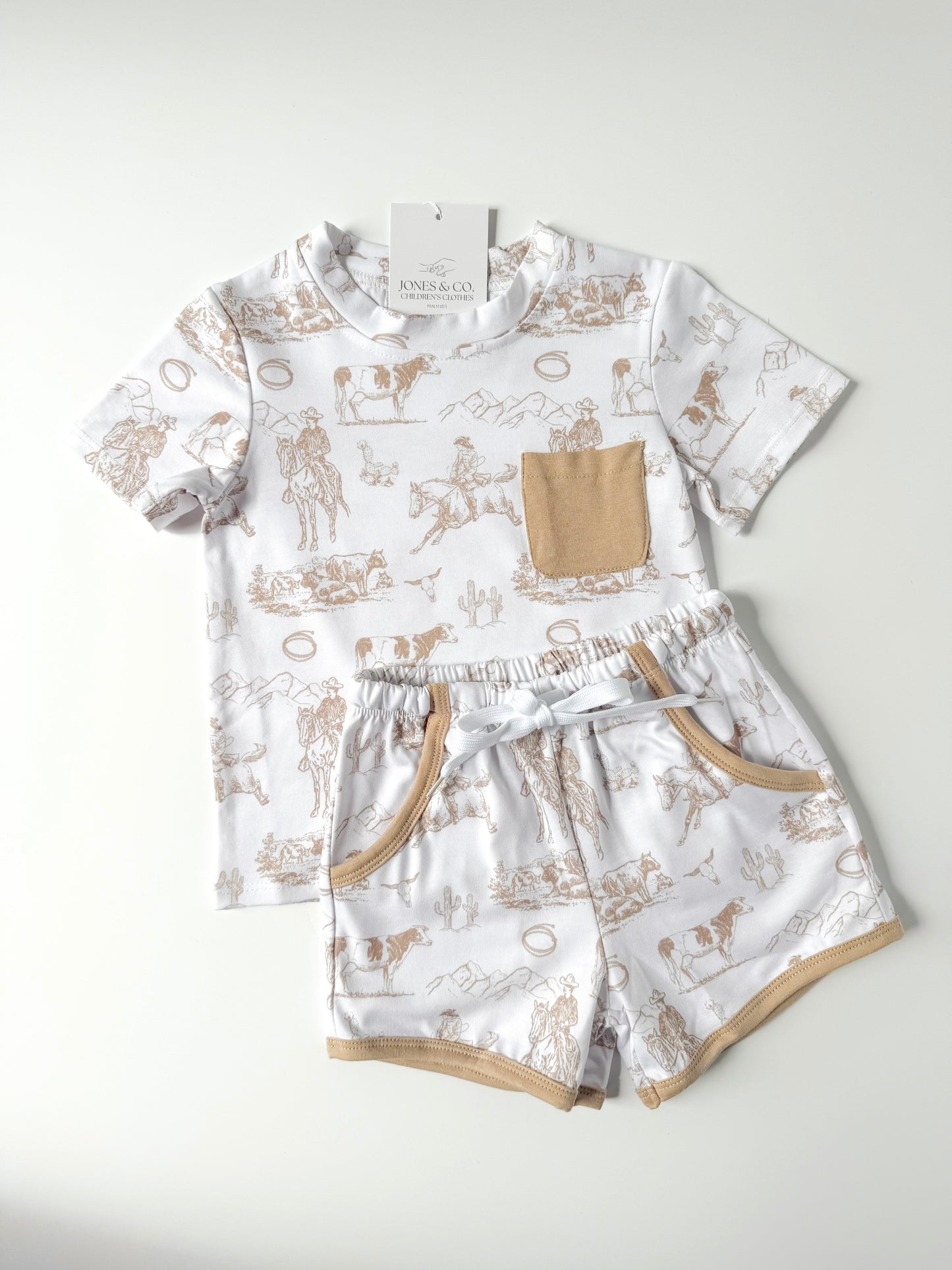 Wild West Boy’s Short Set