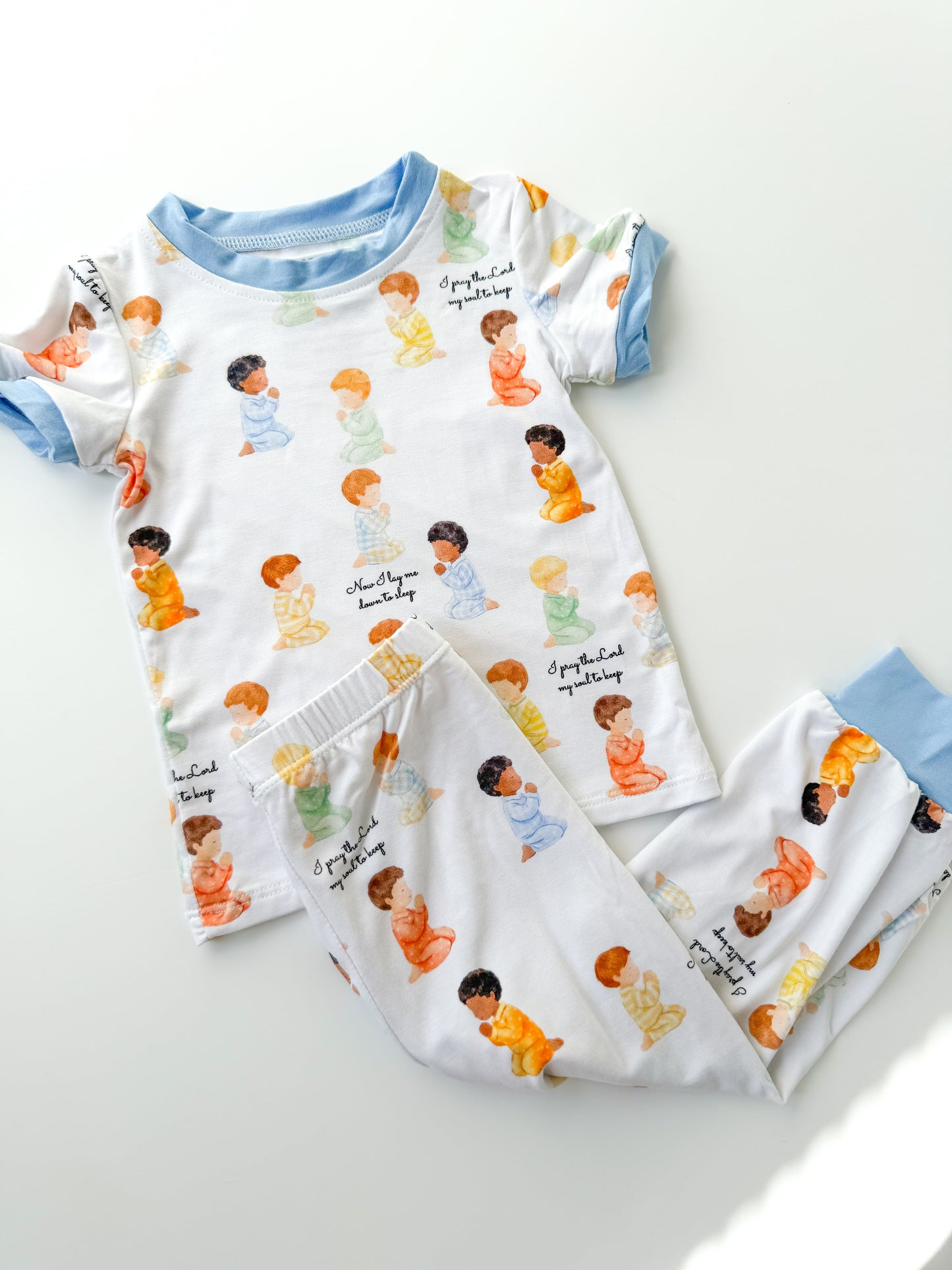 Bedtime Prayers Boy’s Bamboo Set