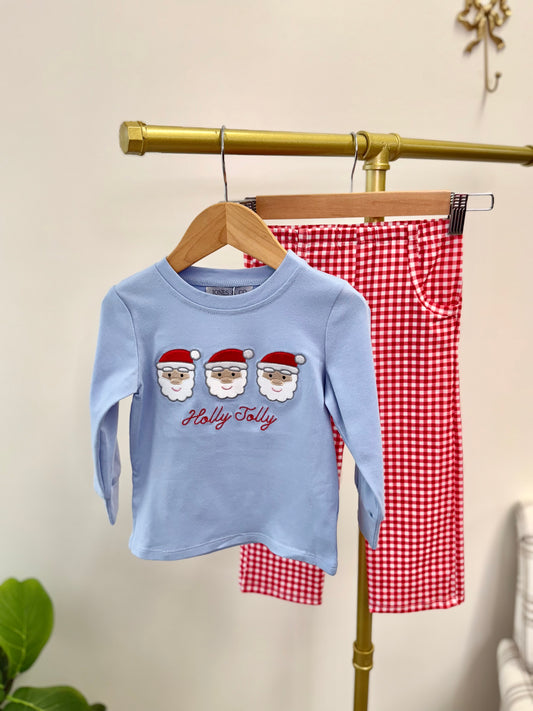 Holly Jolly Boy's Pant Set
