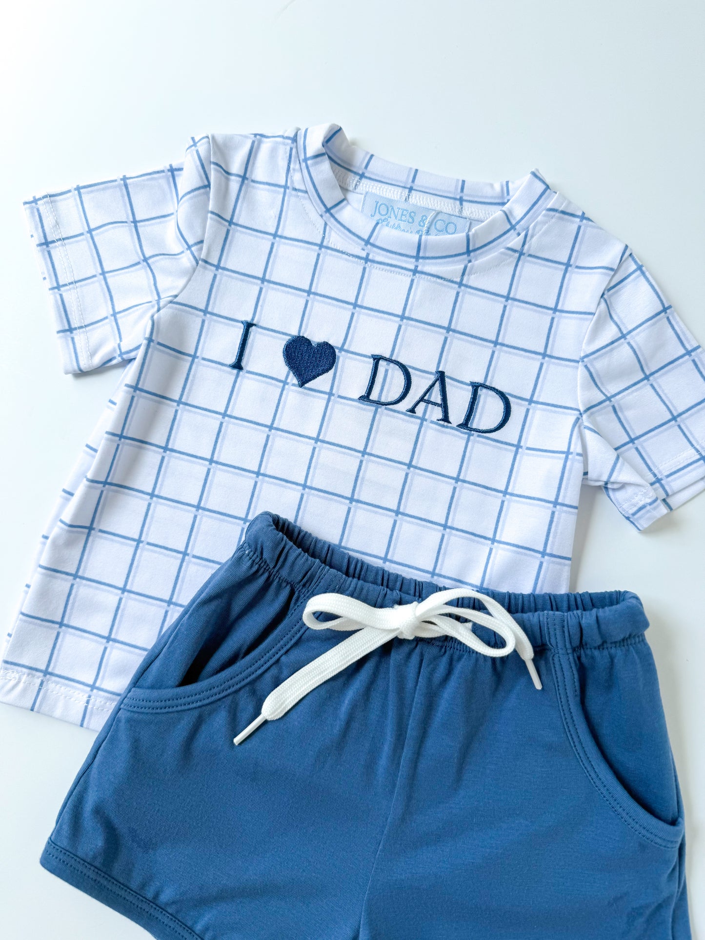 I Love Dad Boy’s Short Set