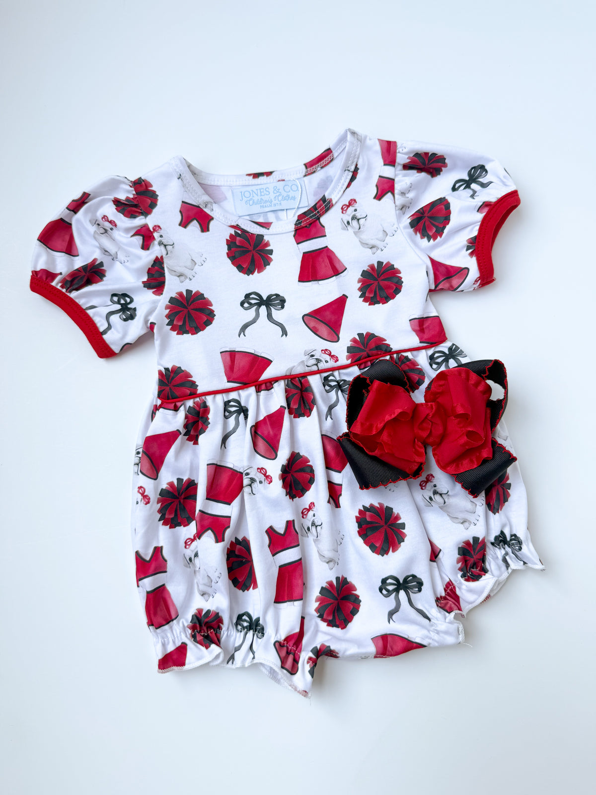 Red & Black Traditions Girl’s Bubble
