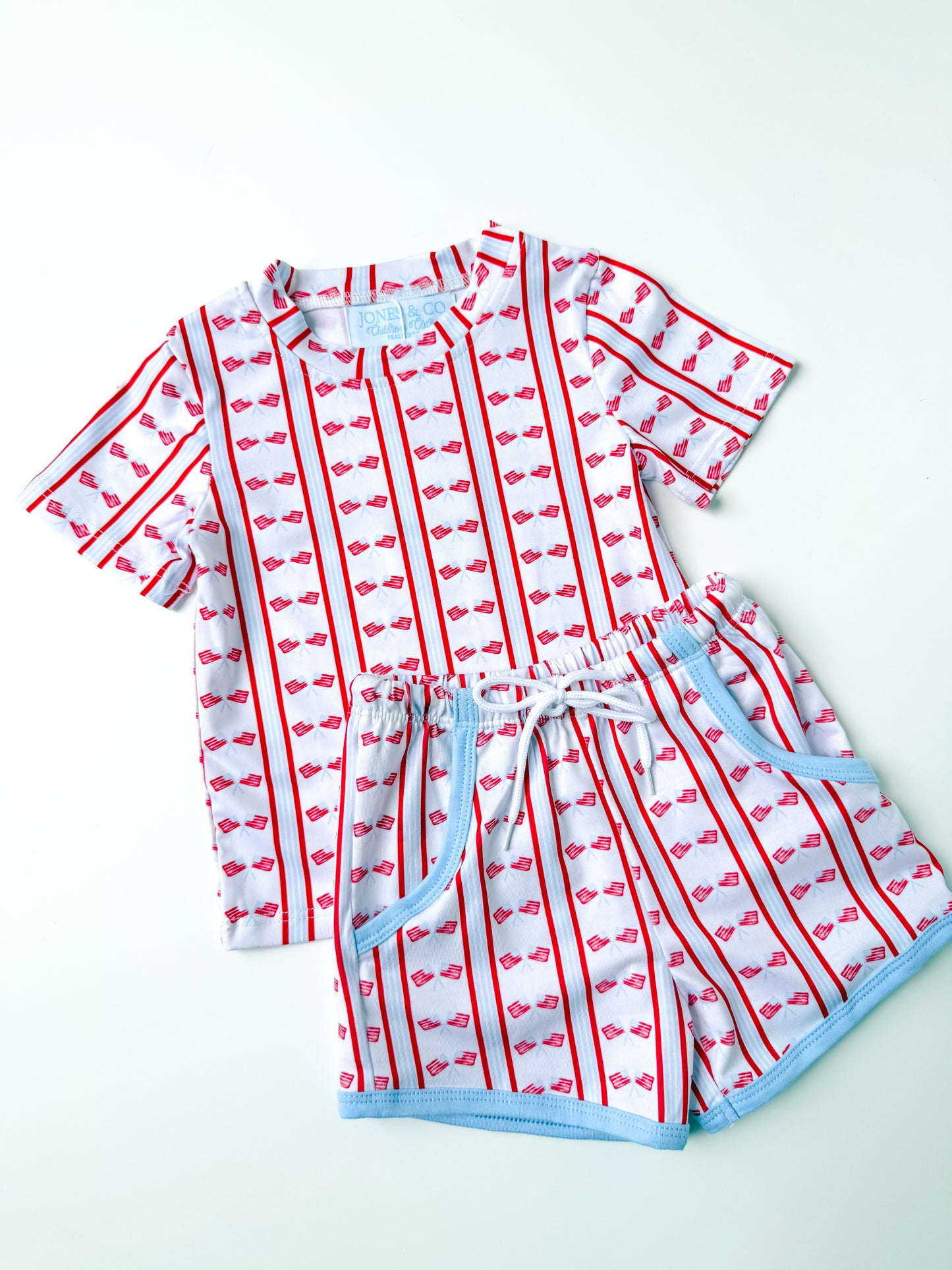 All American Boy’s Short Set