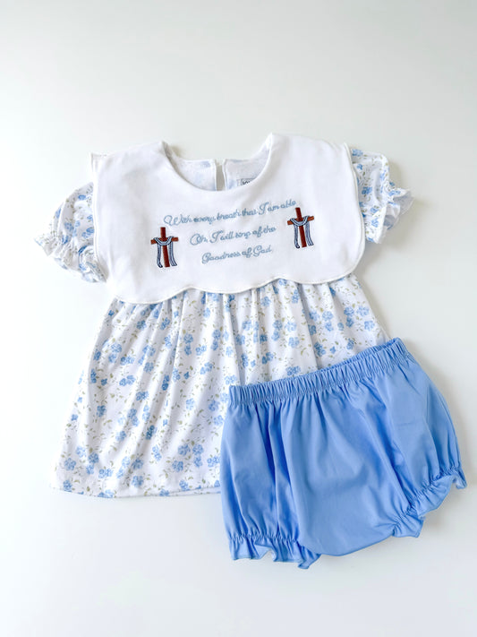Goodness of God Girl’s Diaper Set